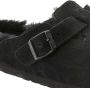 Birkenstock Boston Shearling zwart suède regular uni (259881) - Thumbnail 10