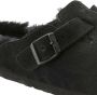 Birkenstock Boston Shearling zwart suède regular uni(259881 ) - Thumbnail 10