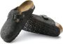 Birkenstock wollen Pantoffels Regular Anthracite Gray Heren - Thumbnail 12