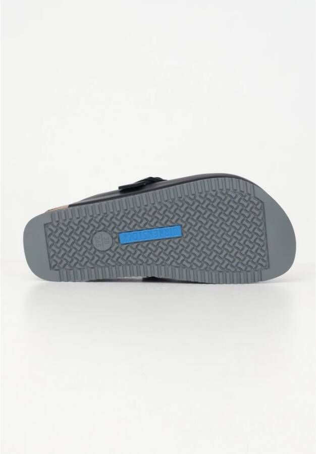 Birkenstock Boston Zwarte Muiltjes