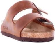 Birkenstock Brandy Sandalen met Gesp Brown Heren