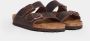 Birkenstock Leren Arizona Sandalen Brown Heren - Thumbnail 2