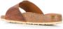 Birkenstock Bruin Leren Sandalen Madrid Stijl Brown Dames - Thumbnail 3