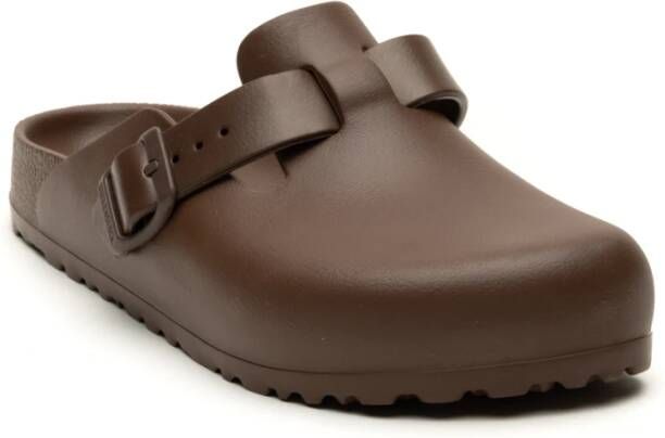 Birkenstock Boston EVA Mules Brown Dames