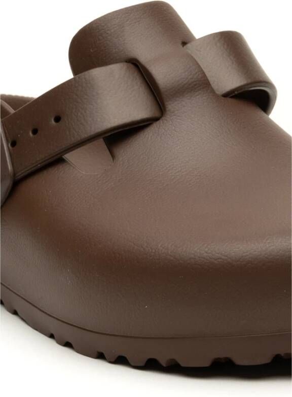 Birkenstock Boston EVA Mules Brown Dames