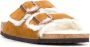 Birkenstock Bruine Leren Sandalen Open Teen Brown Dames - Thumbnail 4