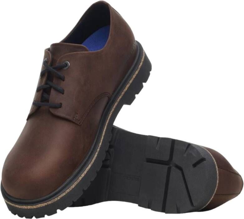Birkenstock Highwood Low Habana Geölied Leder Brown Heren