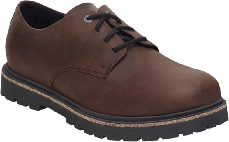 Birkenstock Highwood Low Habana Geölied Leder Brown Heren