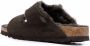 Birkenstock Arizona VL Lammfell Narrow Unisex Pantoffels Mocha - Thumbnail 14