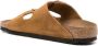 Birkenstock Bruine Suède Platte Sandalen Beige Dames - Thumbnail 3