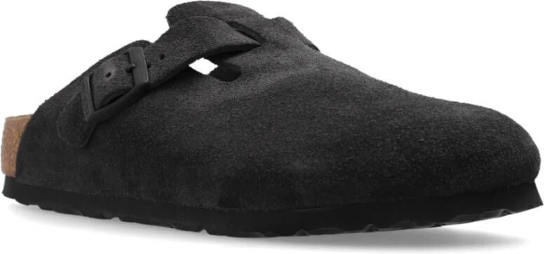 Birkenstock Boston BS Slippers Gray Dames