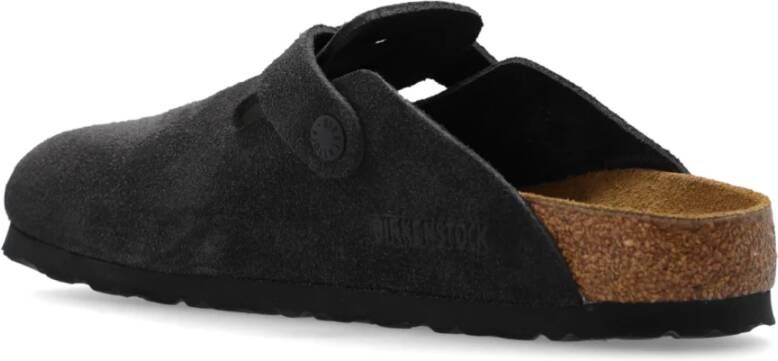 Birkenstock Boston BS Slippers Gray Dames