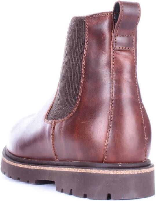 Birkenstock Chelsea Boots Bruin Heren