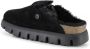 BIRKENSTOCK Zwarte Slippers Boston Chunky Shearling W - Thumbnail 5