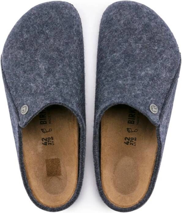 Birkenstock Zermatt Rivet Damesklomp met Verwijderbaar Voetbed Blauw Dames