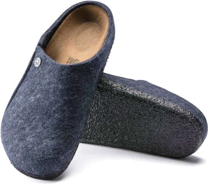 Birkenstock Zermatt Rivet Damesklomp met Verwijderbaar Voetbed Blauw Dames