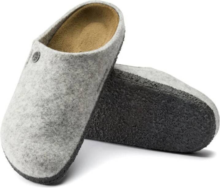 Birkenstock Zermatt Rivet dames slipper grijs - Foto 4