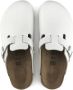 Birkenstock Klassieke Unisex Klomp Boston BS Wit Unisex - Thumbnail 5