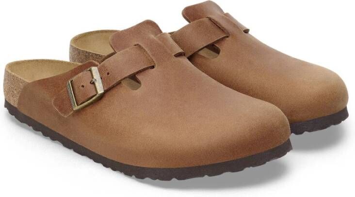 Birkenstock Cognac Regular Fit Sandalen Brown Heren