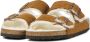 BIRKENSTOCK Slippers Dames Arizona Sue Vacht Maat: 40 Materiaal: Suède Kleur: Cognac - Thumbnail 7