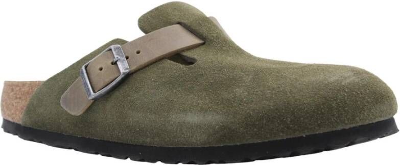 Birkenstock Hammerslipper Green Heren
