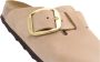 Birkenstock Comfortabele Knuppel Pantoffels voor Alledaags Gebruik Beige Dames - Thumbnail 13