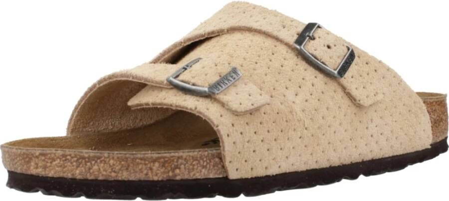 Birkenstock Comfortabele Slides voor Alledaags Gebruik Brown Heren