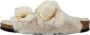 Birkenstock Arizona Bb Shearling Teddy Eggshell Laf Eggshell Schoenmaat 38 Slides 1023130 - Thumbnail 11