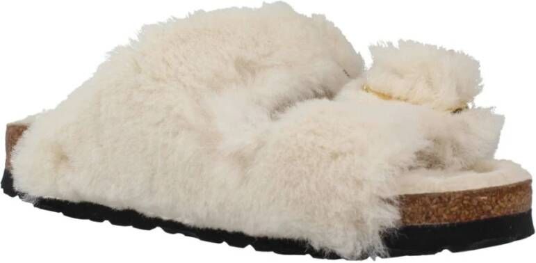 Birkenstock Comfortabele Slippers voor Dagelijks Gebruik White Dames