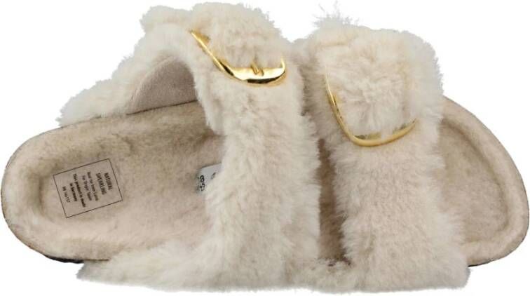Birkenstock Comfortabele Slippers voor Dagelijks Gebruik White Dames