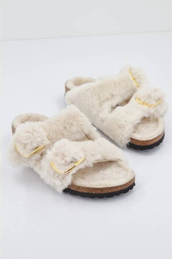 Birkenstock Comfortabele Slippers voor Dagelijks Gebruik White Dames
