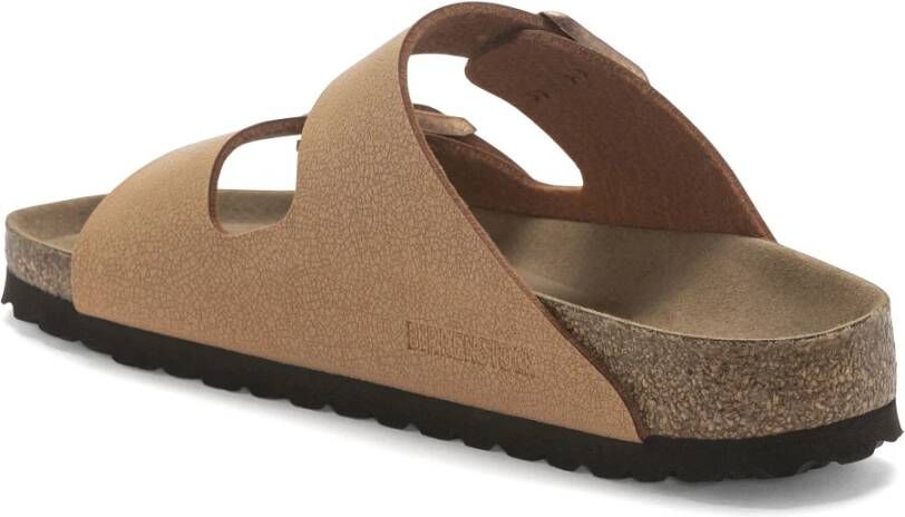 Birkenstock Comfortabele Zomer Slide Sandalen Brown Heren