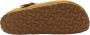 Birkenstock Bruine Corduroy Sandalen Leer Instapper Brown Unisex - Thumbnail 8