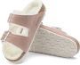 Birkenstock Sandalen Arizona Shearling Narrow Pink Clay - Thumbnail 8