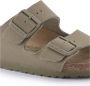 Birkenstock Arizona Tex Canvas Veg Faded Khaki Slides & sandalen 1023958 - Thumbnail 15