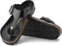 Birkenstock Damessandalen Gizeh Big Buckle Natural Leather Patent Large Black Dames - Thumbnail 10