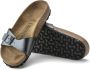 Birkenstock Madrid Dames Slippers Metallic Black Narrow fit | Zwart | Imitatieleer - Thumbnail 49