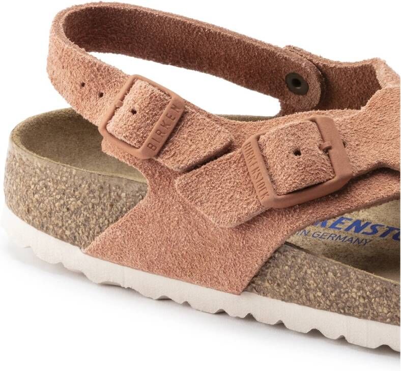 Birkenstock Tulum SFB VL Earth Sandalen Rood Dames