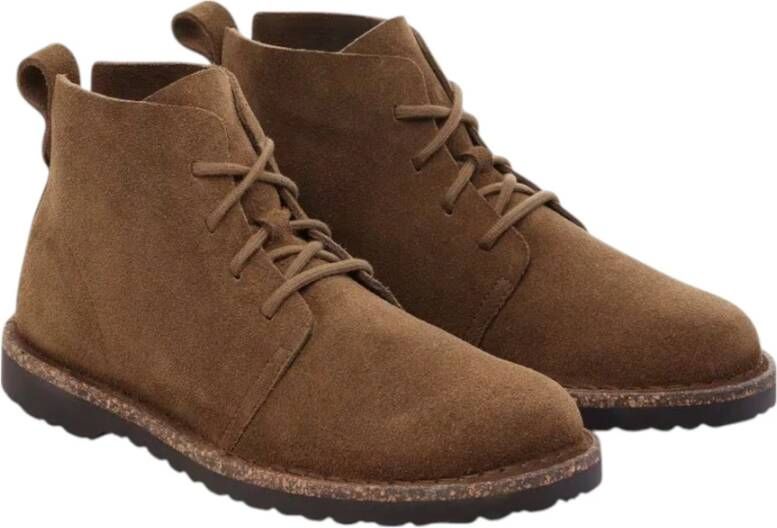 Birkenstock Donker Thee Suède Winterlaarzen