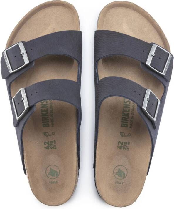 Birkenstock Donkerblauwe Arizona Syn Sandalen Blauw Heren