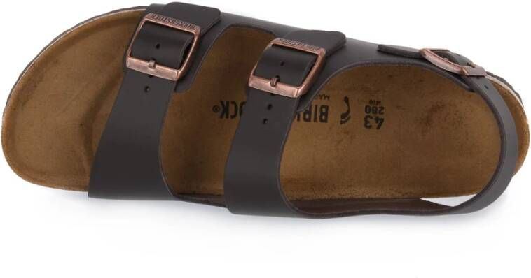 Birkenstock Milano Sandalen Brown Heren