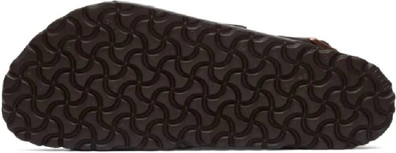 Birkenstock Donkerbruine Stijlvolle Sandalen Brown Heren