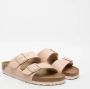 BIRKENSTOCK Arizona Birko-Flor new beige narrow Beige Synthetisch Platte sandalen Dames - Thumbnail 8
