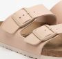 BIRKENSTOCK Arizona Birko-Flor new beige narrow Beige Synthetisch Platte sandalen Dames - Thumbnail 9