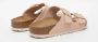 BIRKENSTOCK Arizona Birko-Flor new beige narrow Beige Synthetisch Platte sandalen Dames - Thumbnail 10