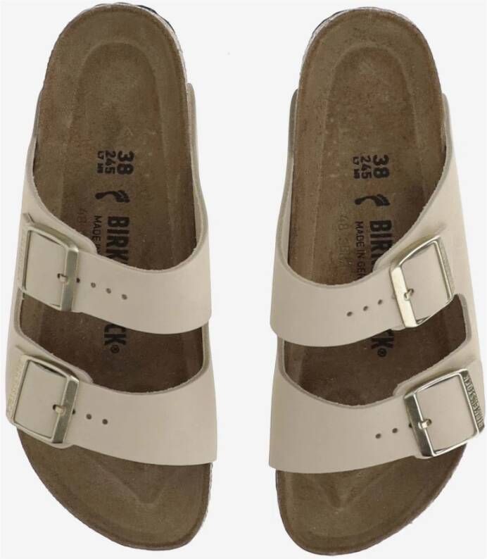 Birkenstock Ecru Stijl Sandalen Beige Dames