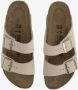 BIRKENSTOCK Arizona Nubuck Ecru narrow Beige Nubuck Plateau sandalen Dames - Thumbnail 10