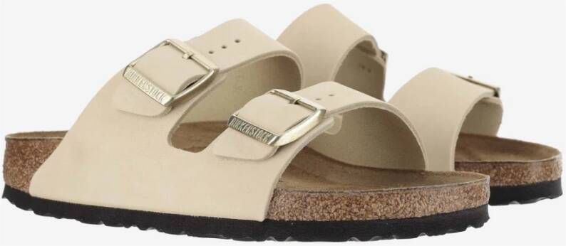 Birkenstock Ecru Stijl Sandalen Beige Dames