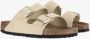 BIRKENSTOCK Arizona Nubuck Ecru narrow Beige Nubuck Plateau sandalen Dames - Thumbnail 12
