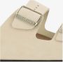 BIRKENSTOCK Arizona Nubuck Ecru narrow Beige Nubuck Plateau sandalen Dames - Thumbnail 13